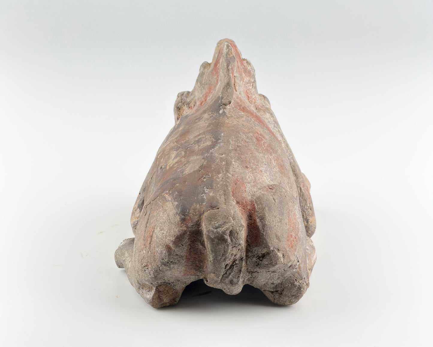 Guardian(Half human half beast) Pottery Figure, Northern Wei-Tang Dynasties