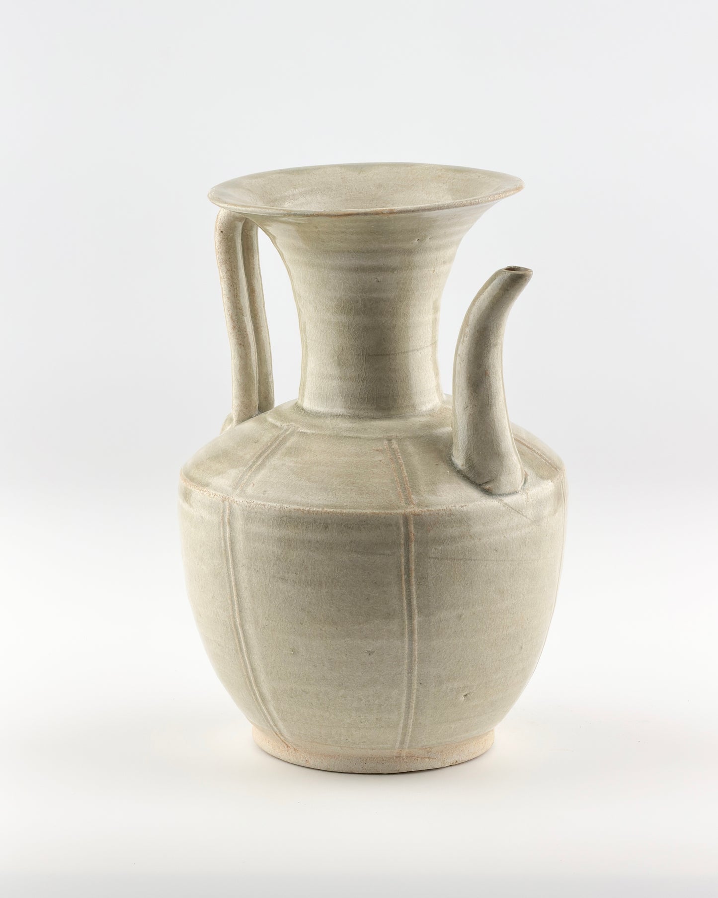 Zhejiang Porcelain Ewer, Five Dynasties to Northern Song Dynasty