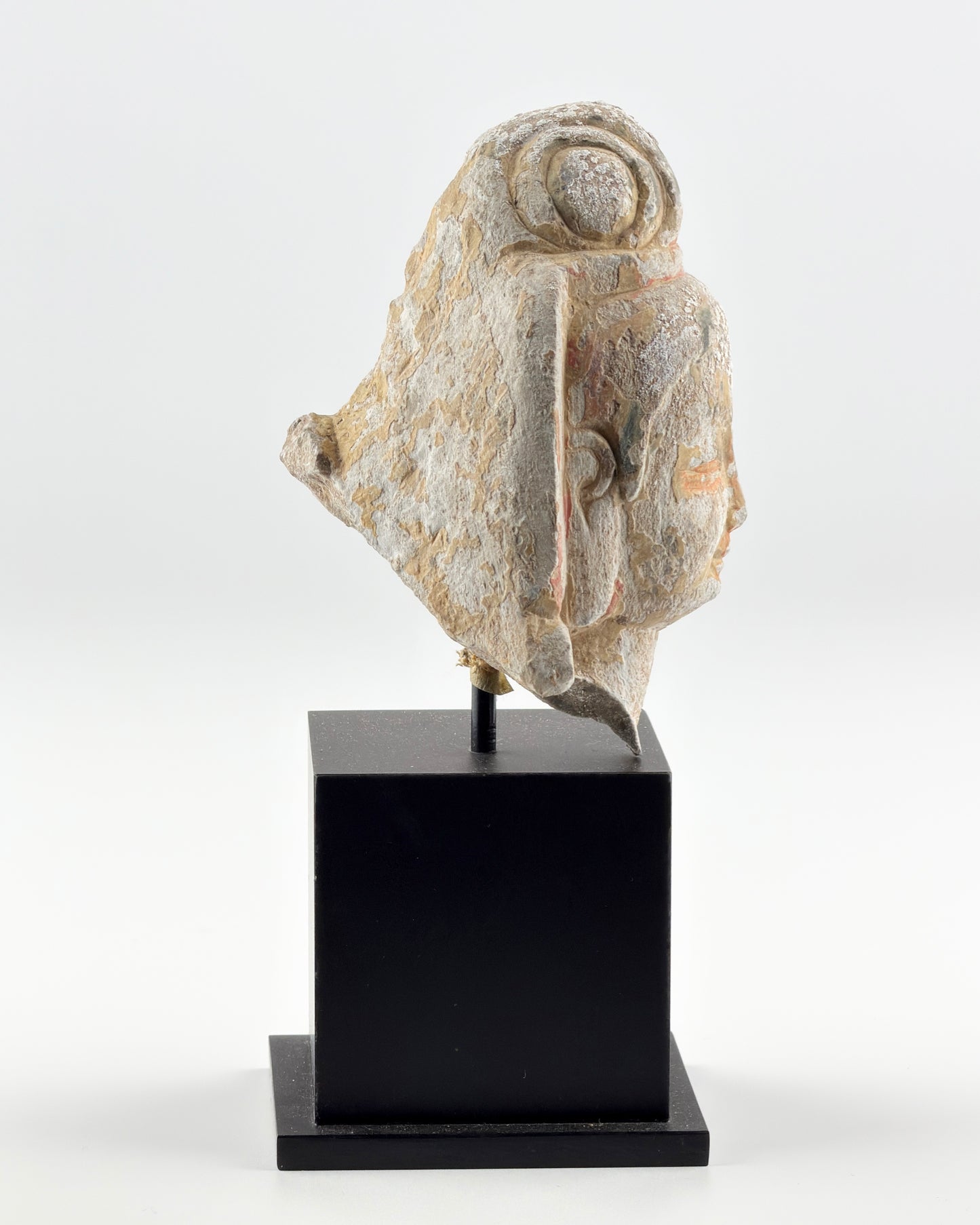 Stone Head of Bodhisattva, Northern Wei-Tang Dynasties