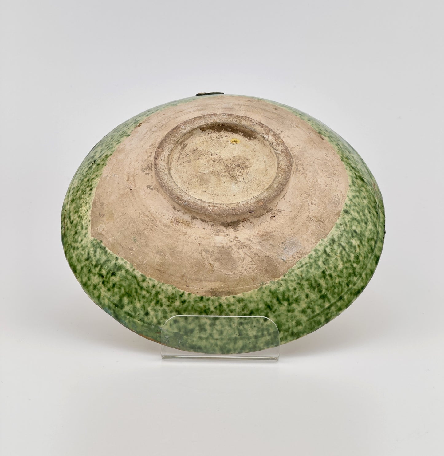 SANCAI-GLAZED ‘FLORAL’ DISH, LIAO DYNASTY(916-1125)