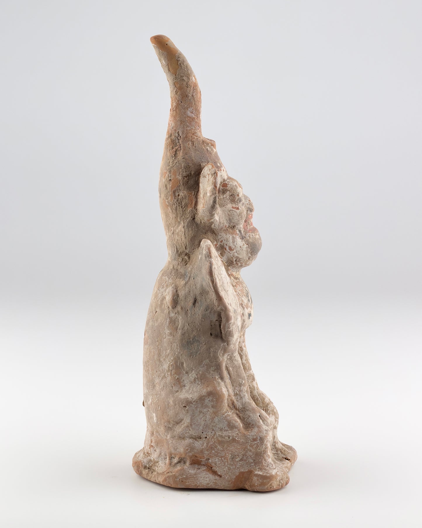 Guardian Pottery Figure, Northern Wei-Tang Dynasties
