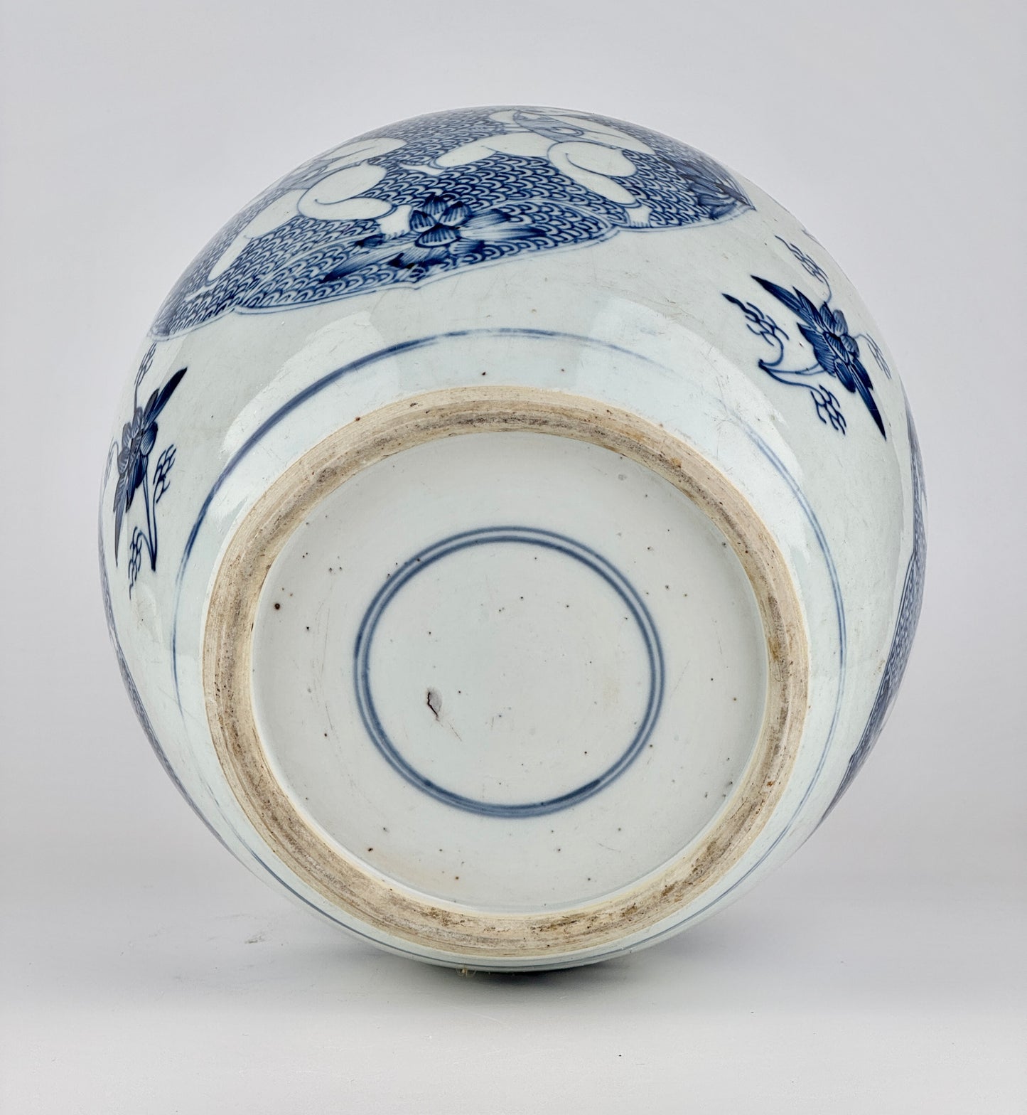 Ginger Jar with 'Hehe Erxian' Pattern, Early Qing Period(17-18th century)