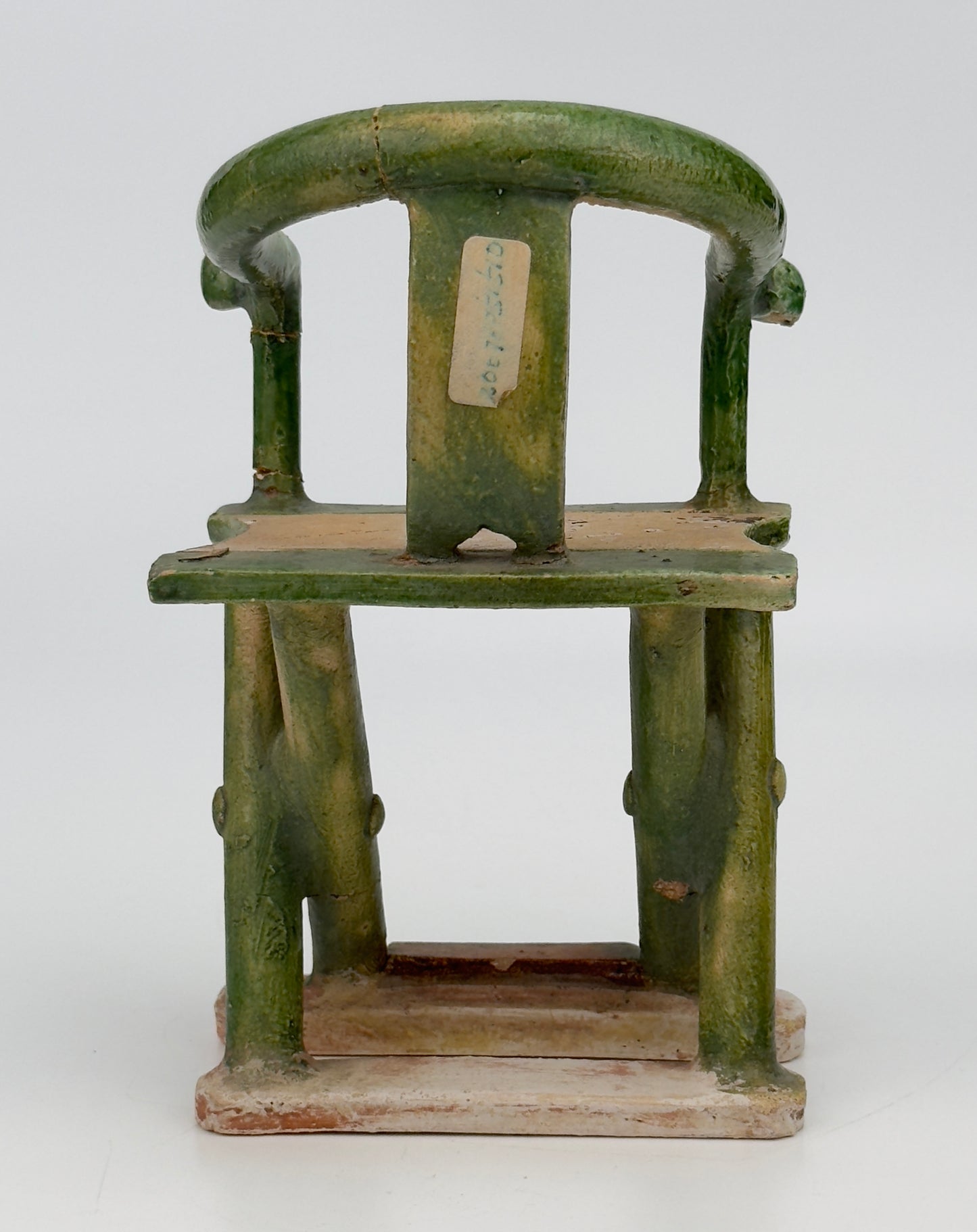 Pottery Model of a Folding Chair, 16th century, Ming dynasty