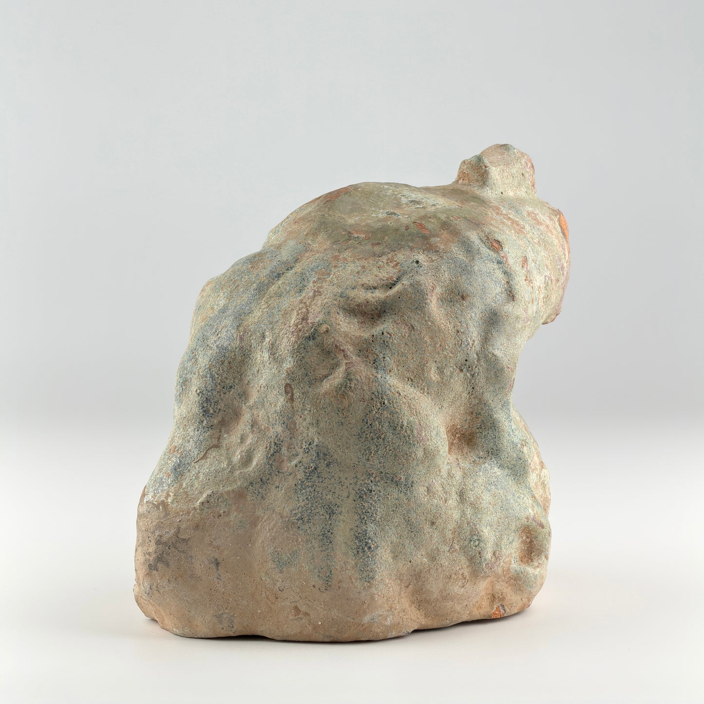 Green-glazed model of a Haitai, Han dynasty