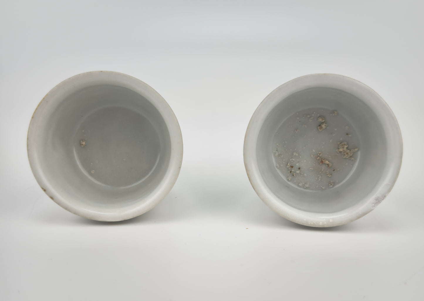 Pair of Small White porcelain Cup, Late Ming Era(16-17th Century)