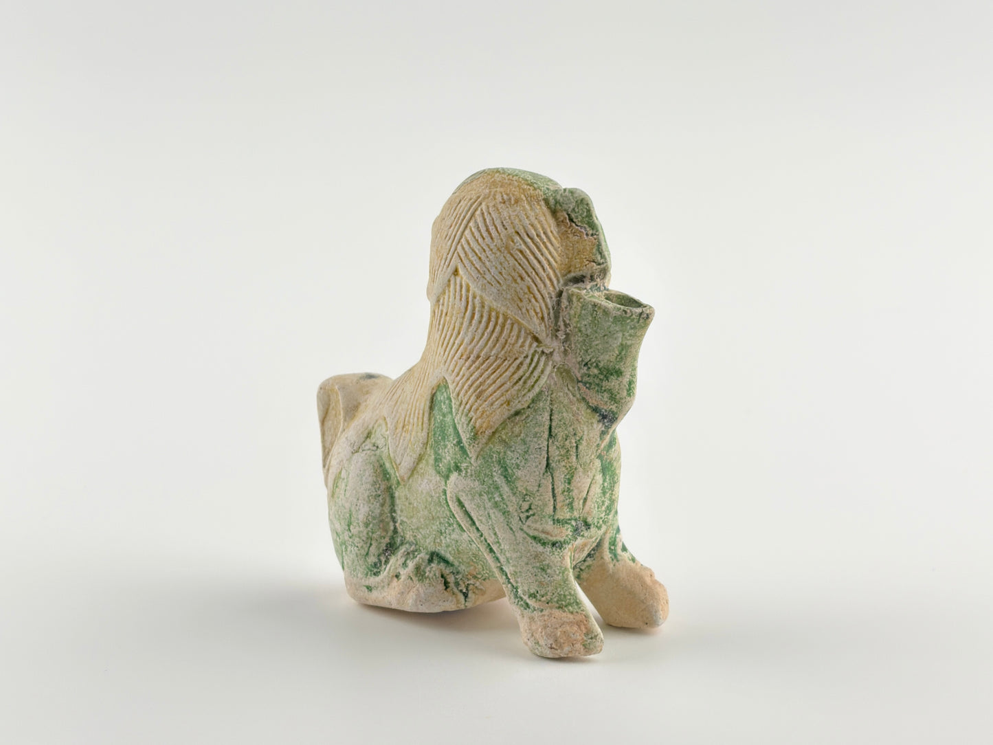 A Haitai Small Figurine Circa 1725, Qing Dynasty, Yongzheng Reign