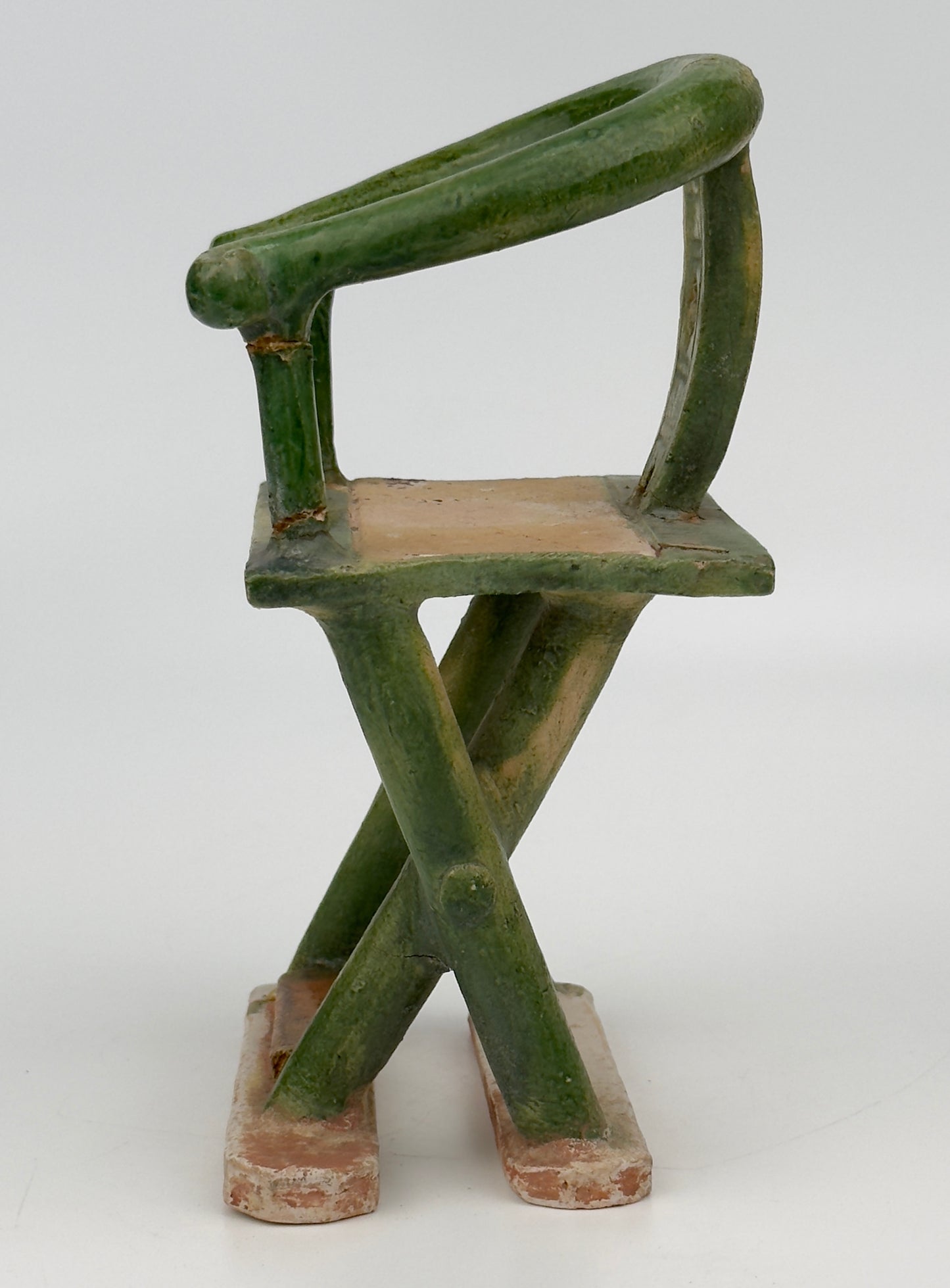 Pottery Model of a Folding Chair, 16th century, Ming dynasty