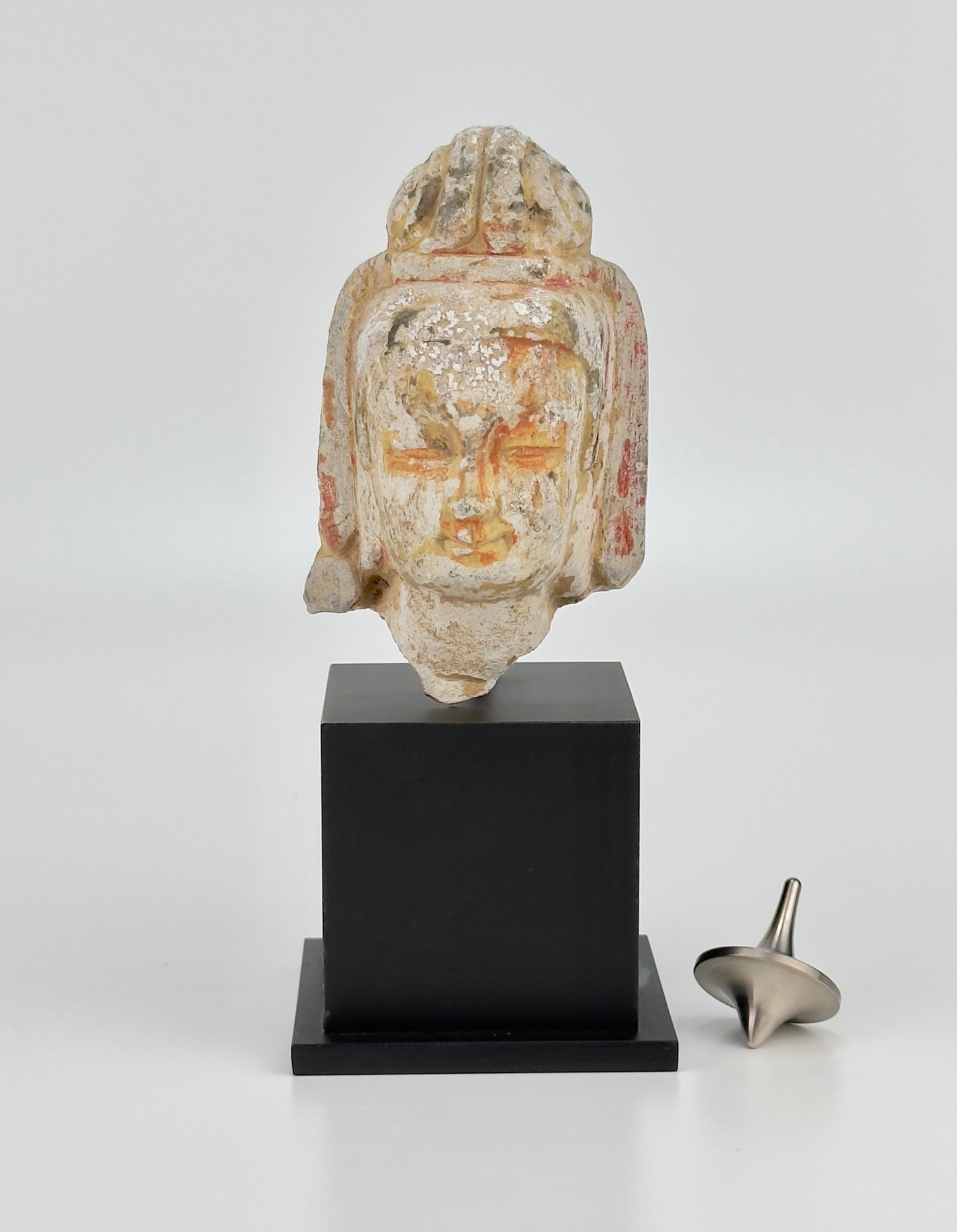 Stone Head of Bodhisattva, Northern Wei-Tang Dynasties