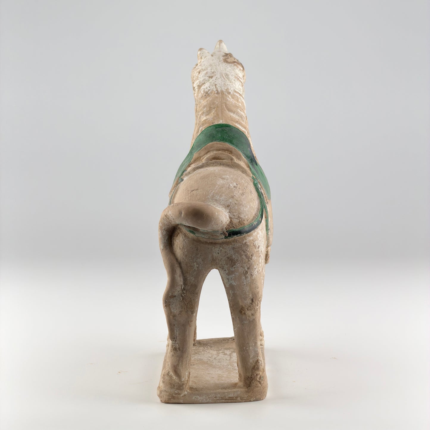 Ming Period Pottery Horse with Saddle