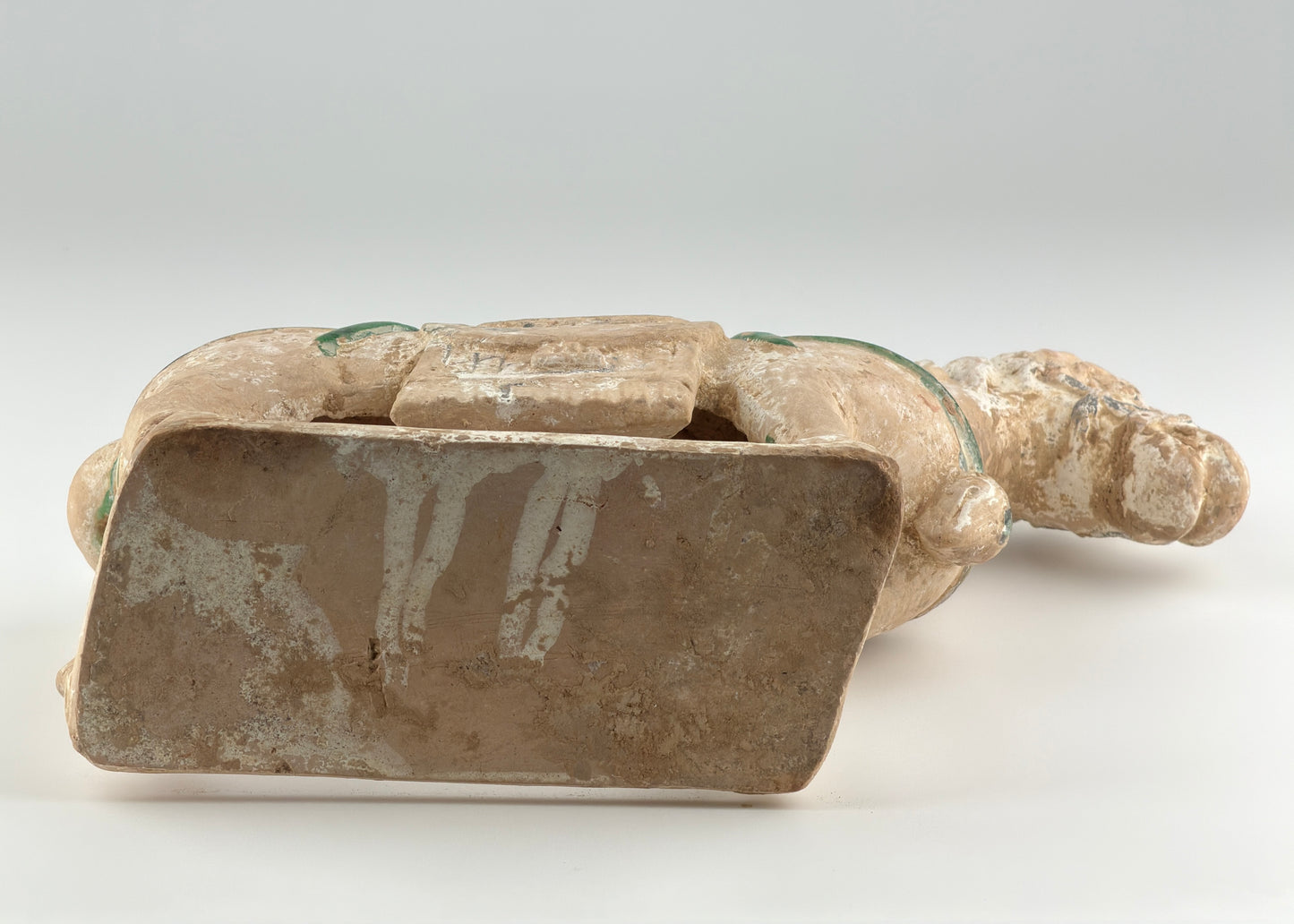 Ming Period Pottery Horse with Saddle