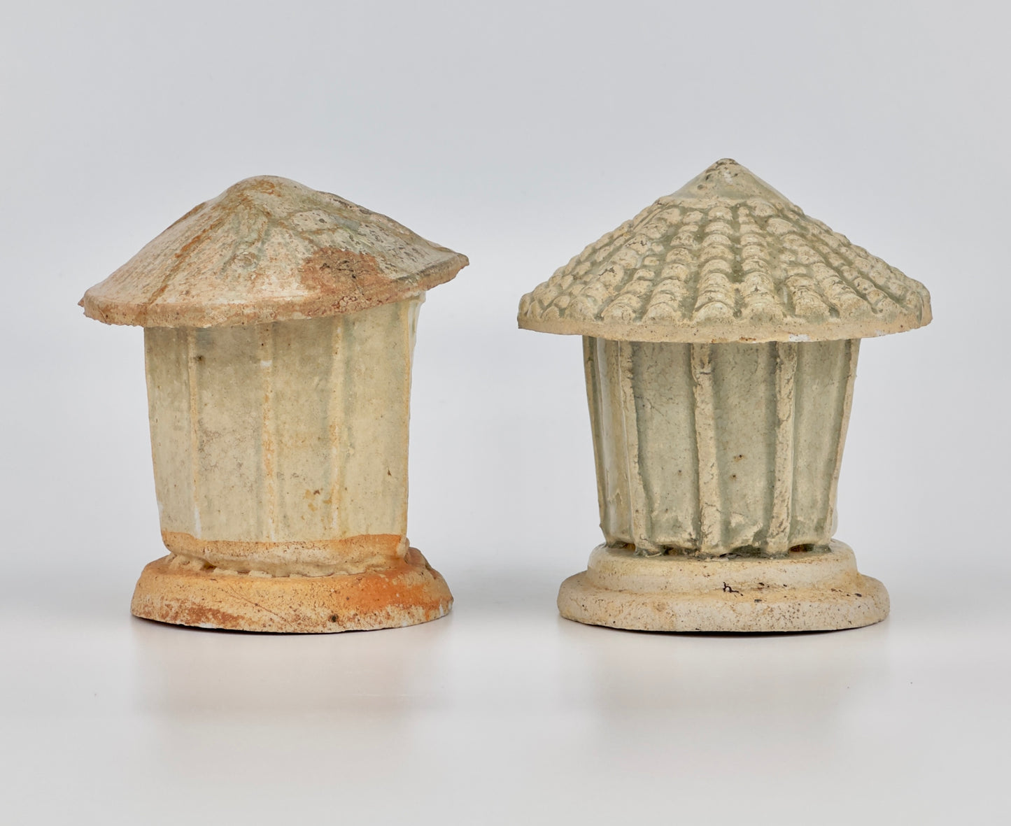 Chinese Qingbai Small Model of a Granary Set, Song Dynasty