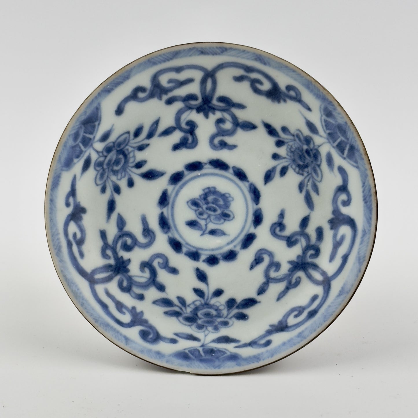 Flower Pattern Blue And White Tea Set c 1725, Qing Dynasty, Yongzheng Reign