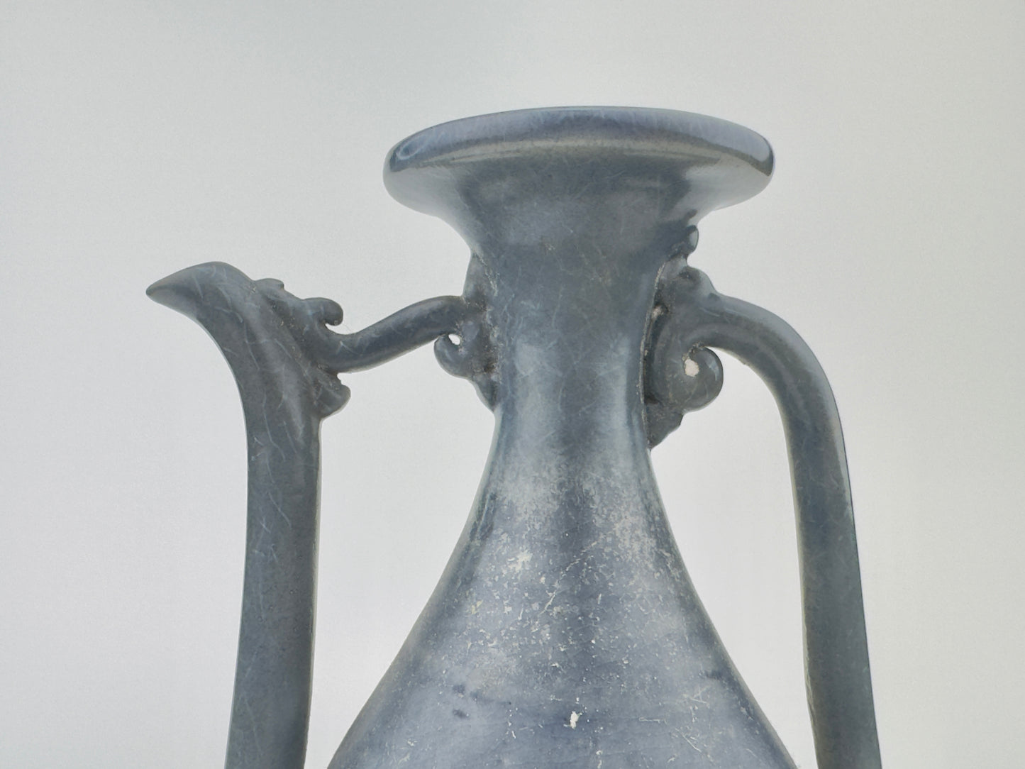 BLUE AND WHITE ANNAMESE EWER CIRCA 15TH CENTURY, LE DYNASTY