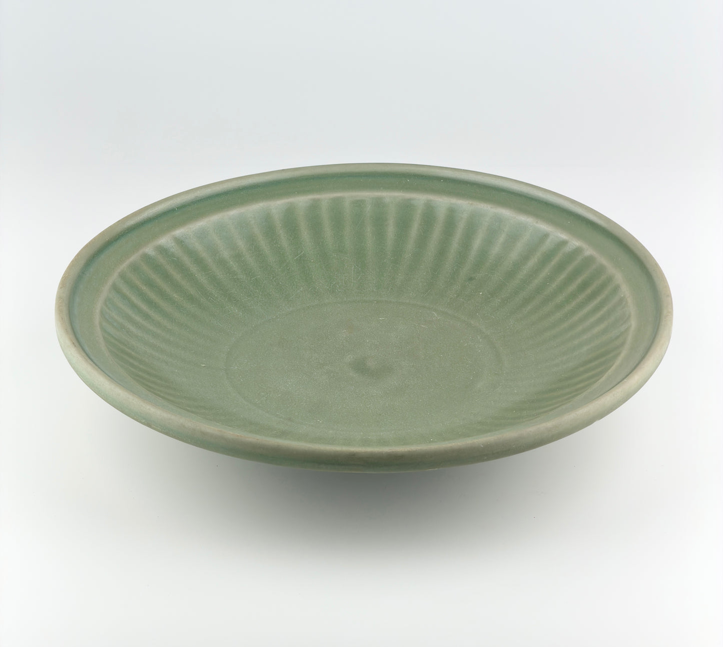Large 'Longquan' Celadon Dish, Ming Dynasty, 15th century