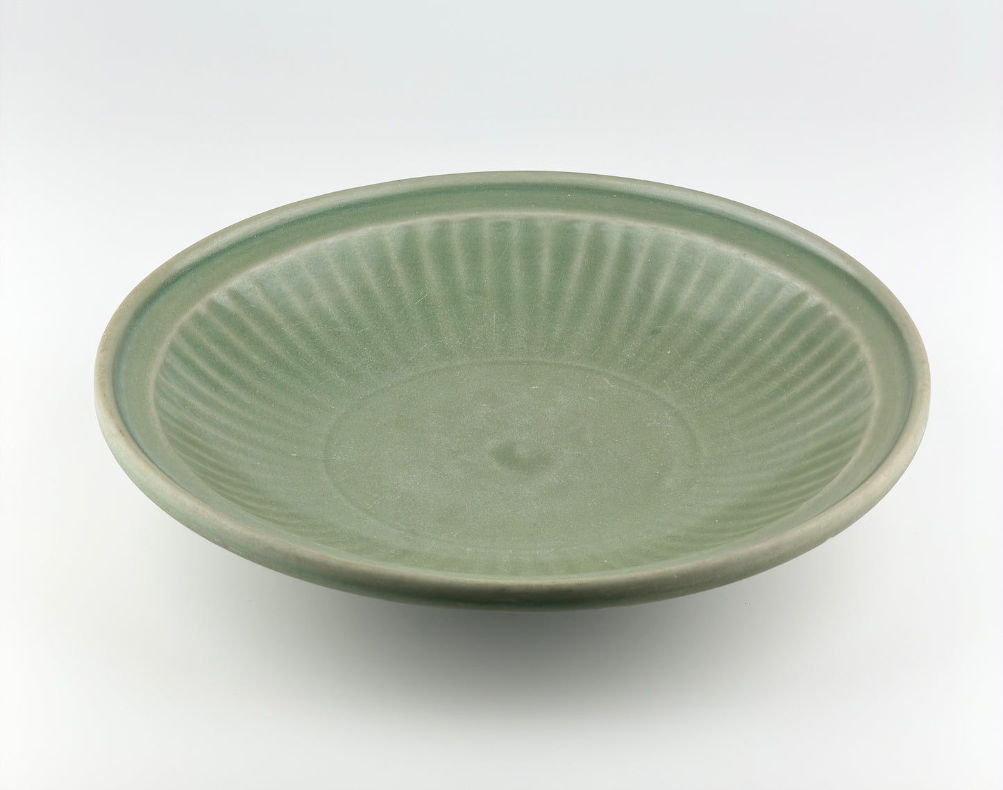Large 'Longquan' Celadon Dish, Ming Dynasty, 15th century