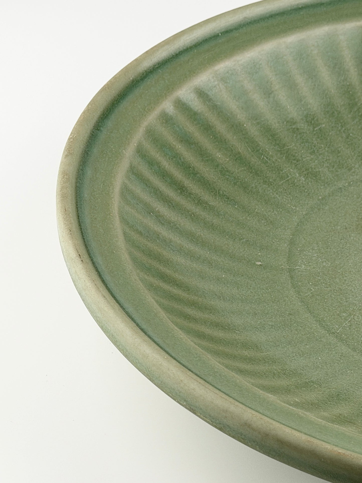 Large 'Longquan' Celadon Dish, Ming Dynasty, 15th century