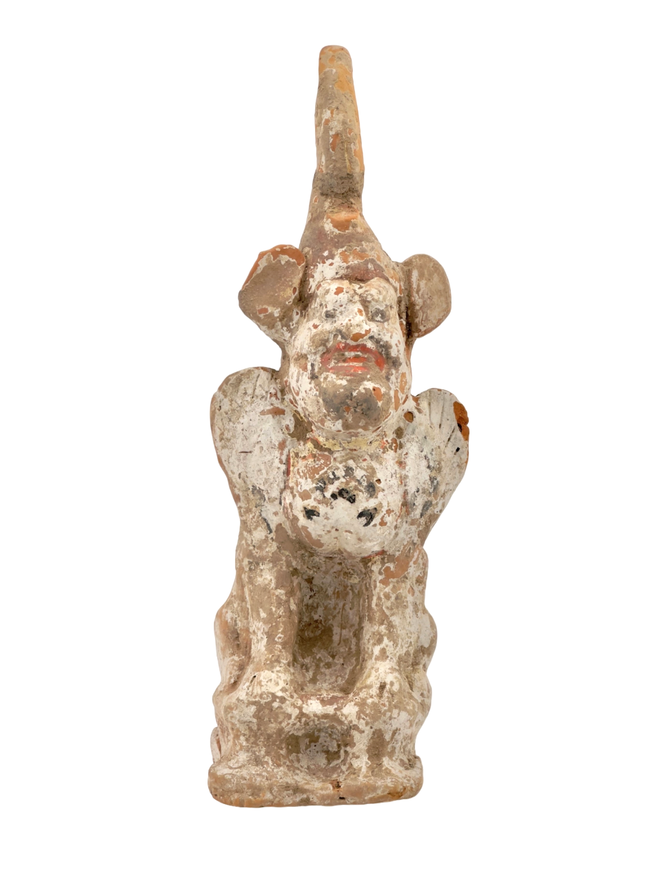 Guardian Pottery Figure, Northern Wei-Tang Dynasties