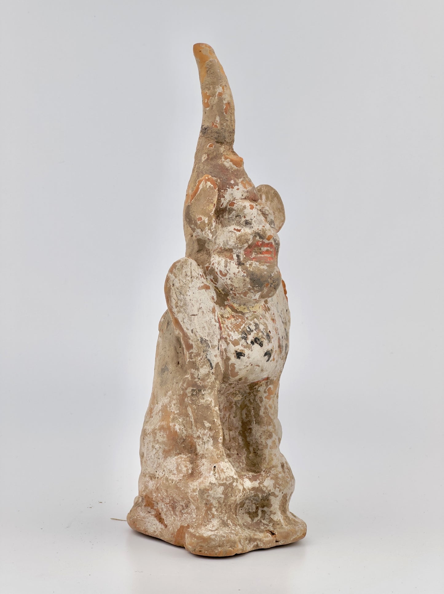 Guardian Pottery Figure, Northern Wei-Tang Dynasties