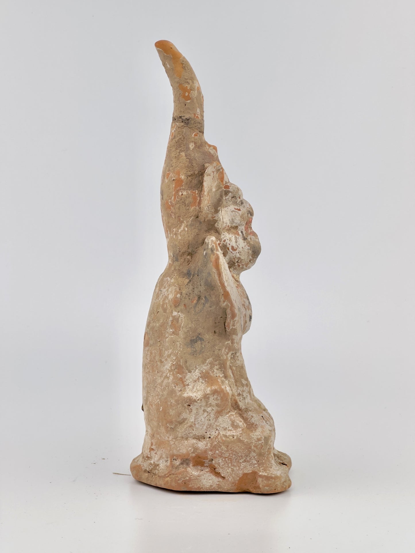 Guardian Pottery Figure, Northern Wei-Tang Dynasties