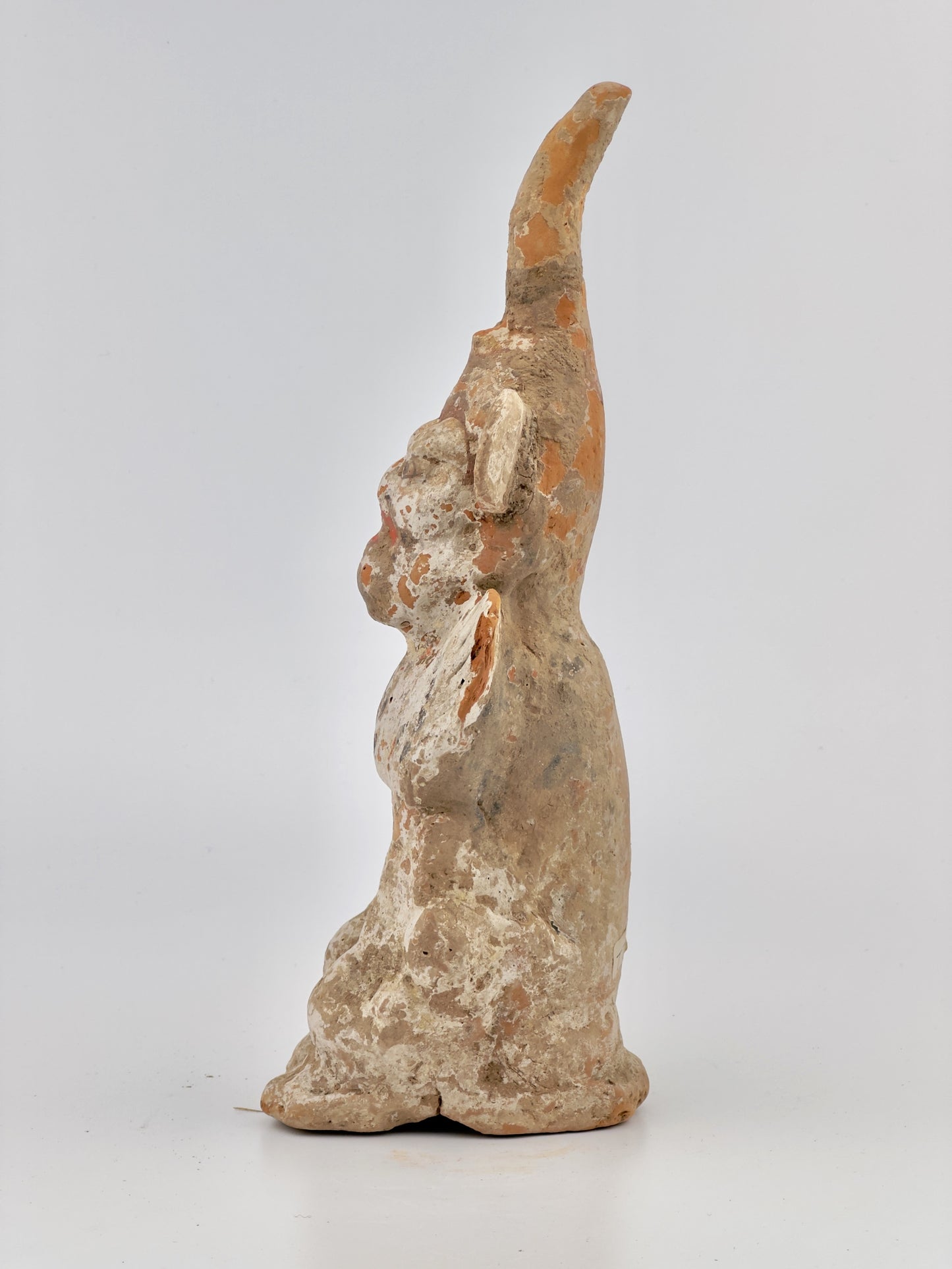 Guardian Pottery Figure, Northern Wei-Tang Dynasties