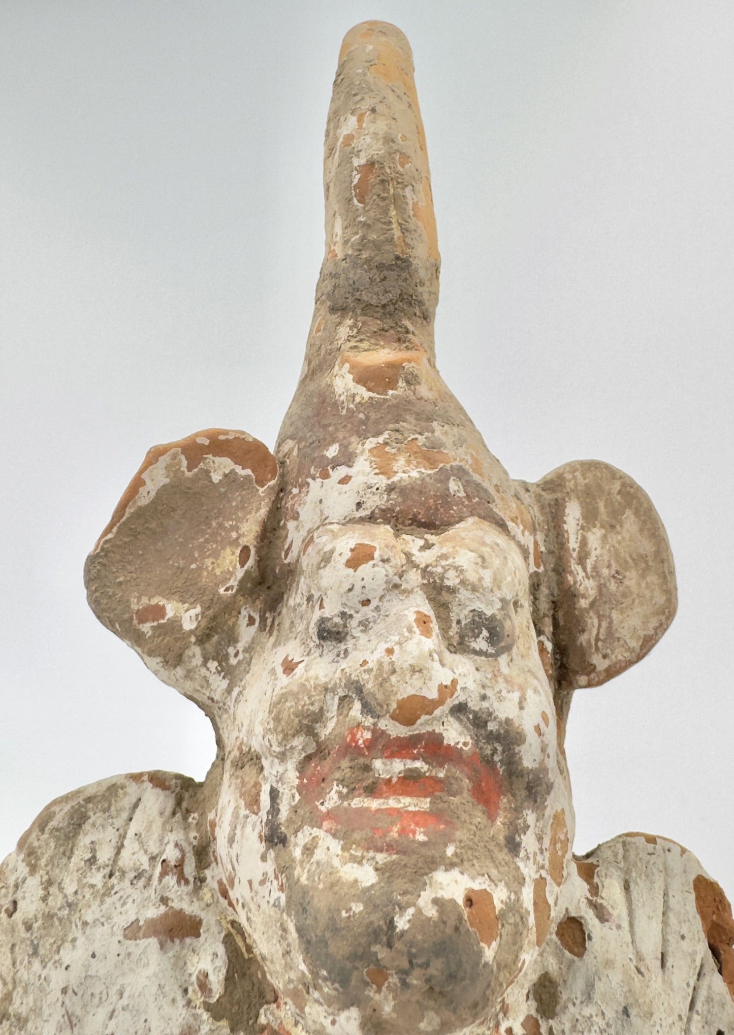 Guardian Pottery Figure, Northern Wei-Tang Dynasties