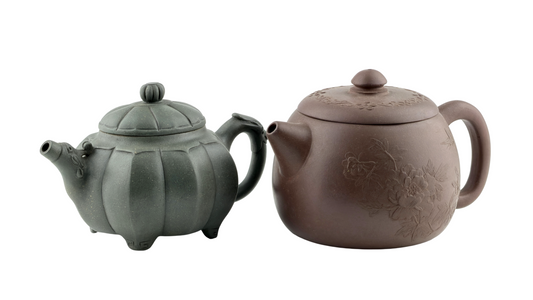 Two Yixing Zisha Teapots and Covers