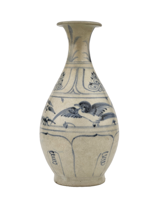 ANNAMESE STONEWARE WITH COBALT UNDERGLAZE BLUE, HOI AN HOARD, LATE 15TH CENTURY, LE DYNASTY