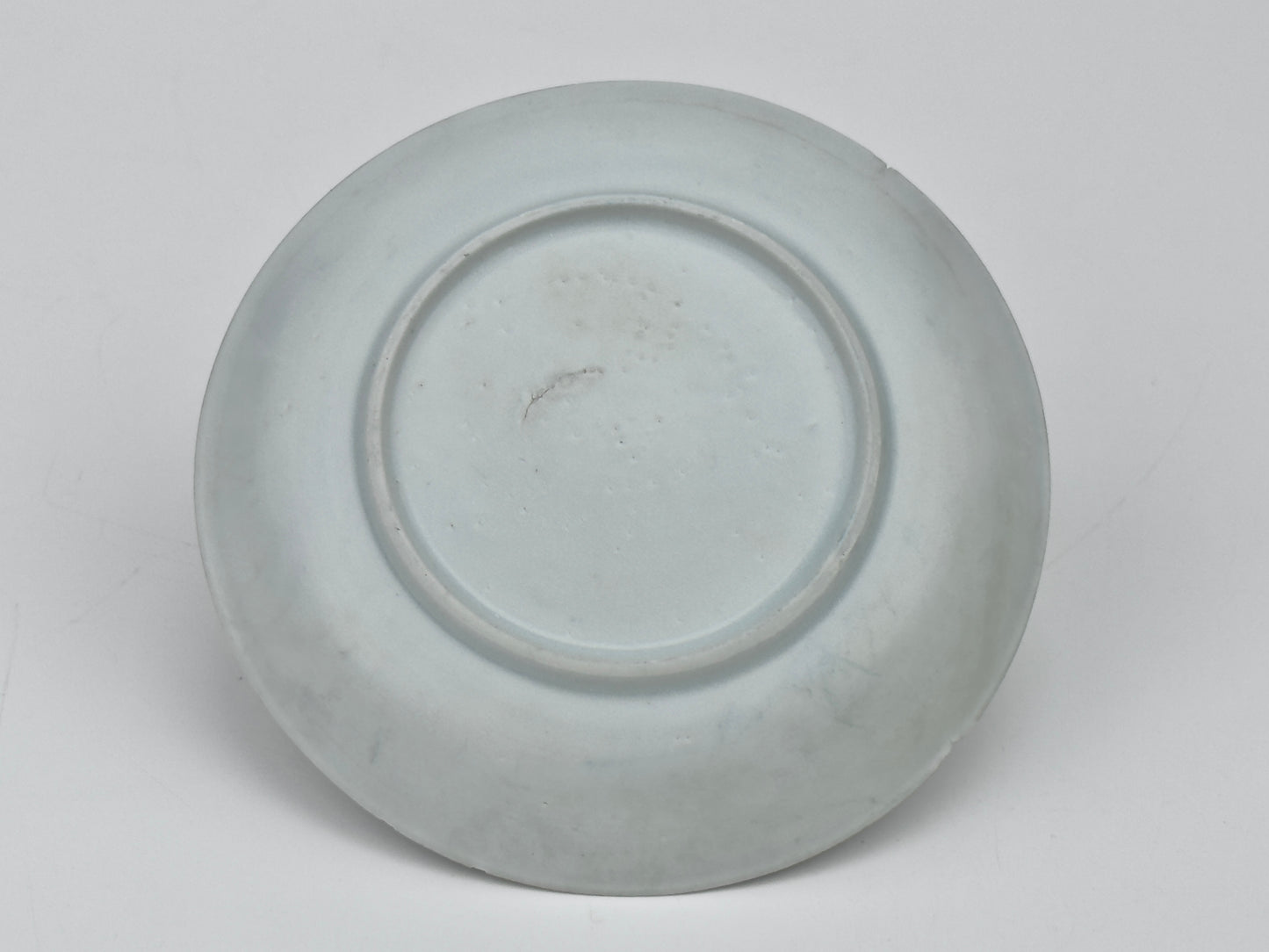 LEAF PASSING BLUE AND WHITE SAUCER CIRCA 1725, QING DYNASTY, YONGZHENG REIGN