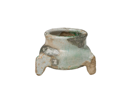 Green-Glazed Tripod, Han Dynasty