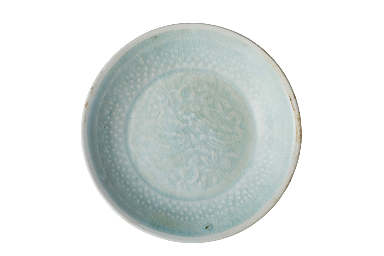 Molded Qingbai 'Flowers' Dish, Southern Song Dynasty