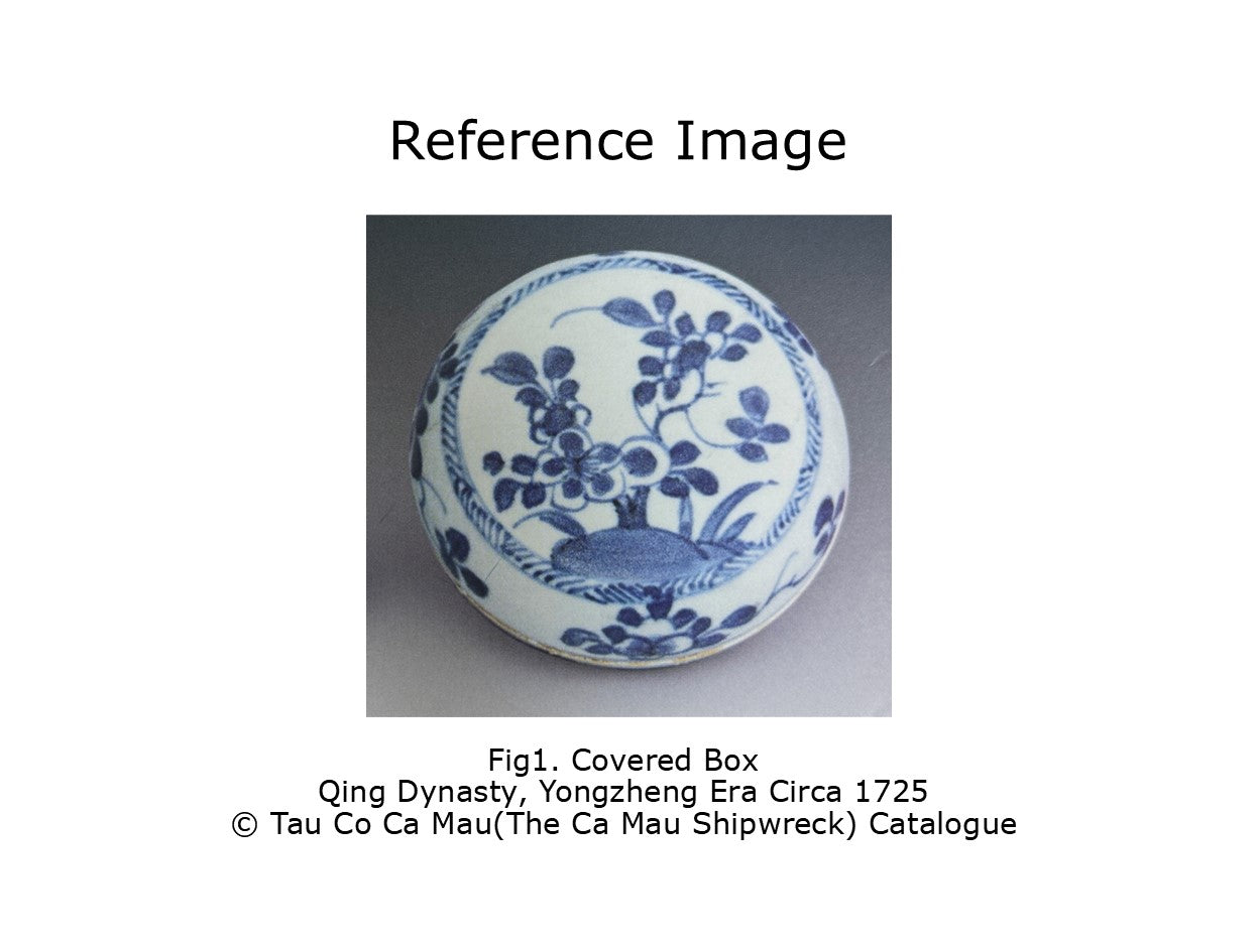 Covered Boxes from Ca Mau Ship, Qing Dynasty, Yongzheng Reign