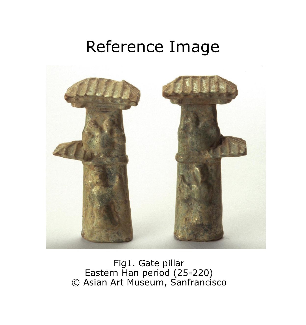 Gate Pillar, Han Dynasty(206BC-220AD)