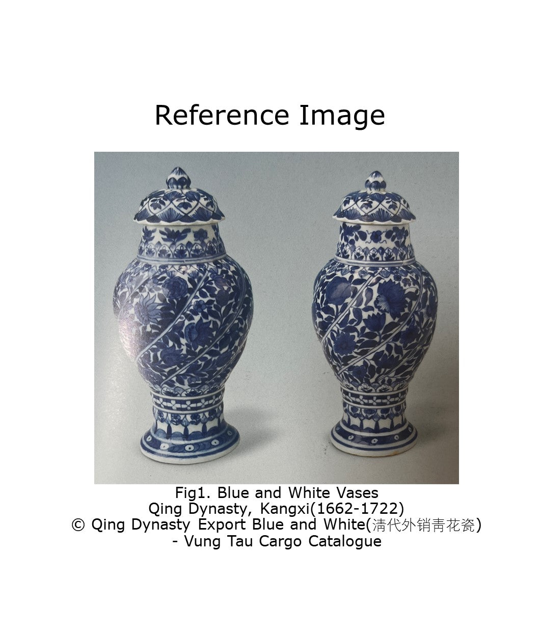 BLUE AND WHITE SPIRAL VASE, QING DYNASTY, KANGXI ERA, CIRCA 1690